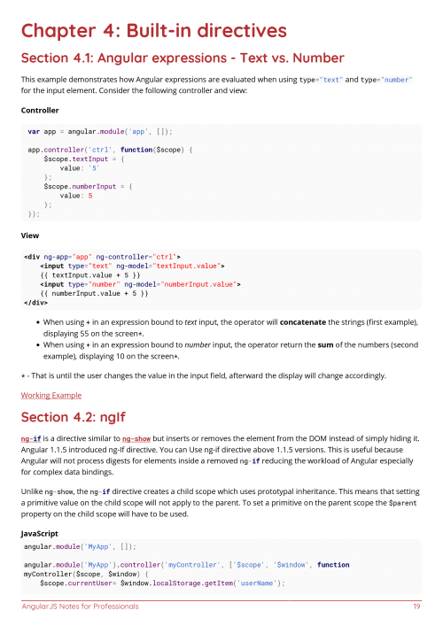 AngularJS Example Page 2