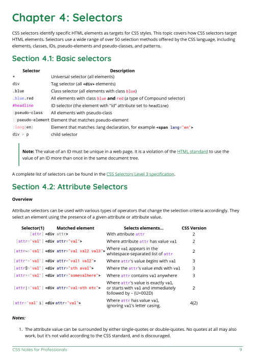 CSS Example Page 1