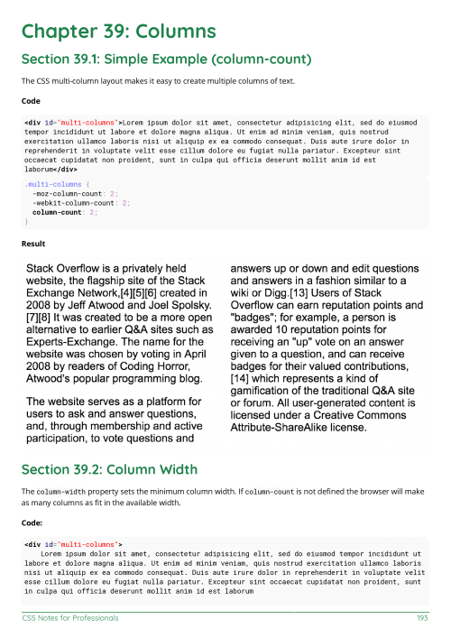 CSS Example Page 4