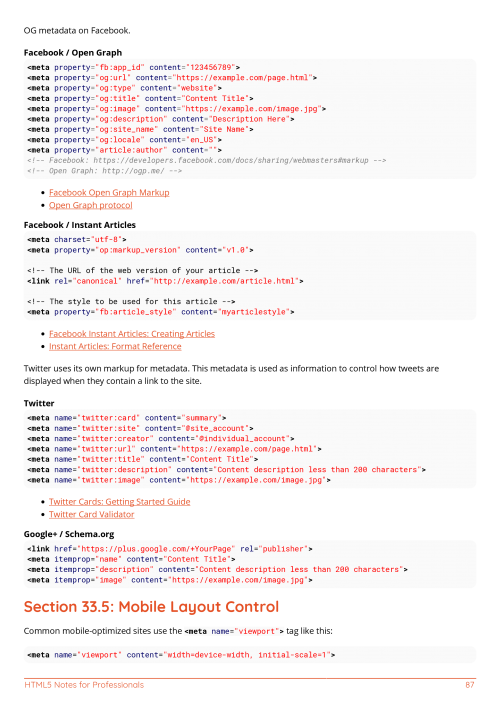 HTML5 Example Page 4