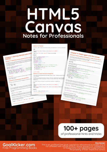 HTML5 Canvas Book preview