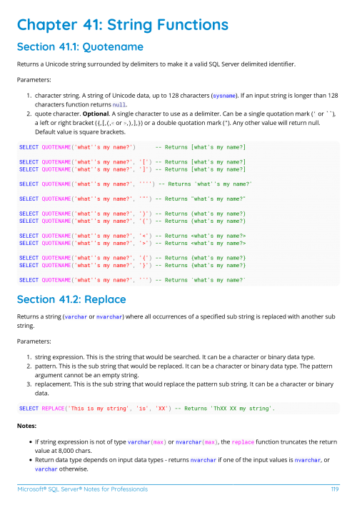 Microsoft® SQL Server® Example Page 3