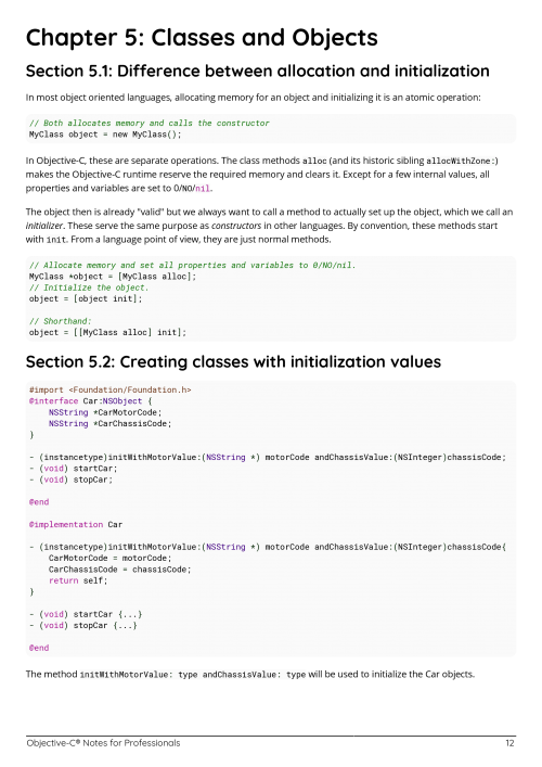Objective-C® Example Page 2