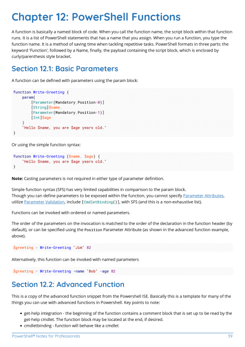 PowerShell® Example Page 2